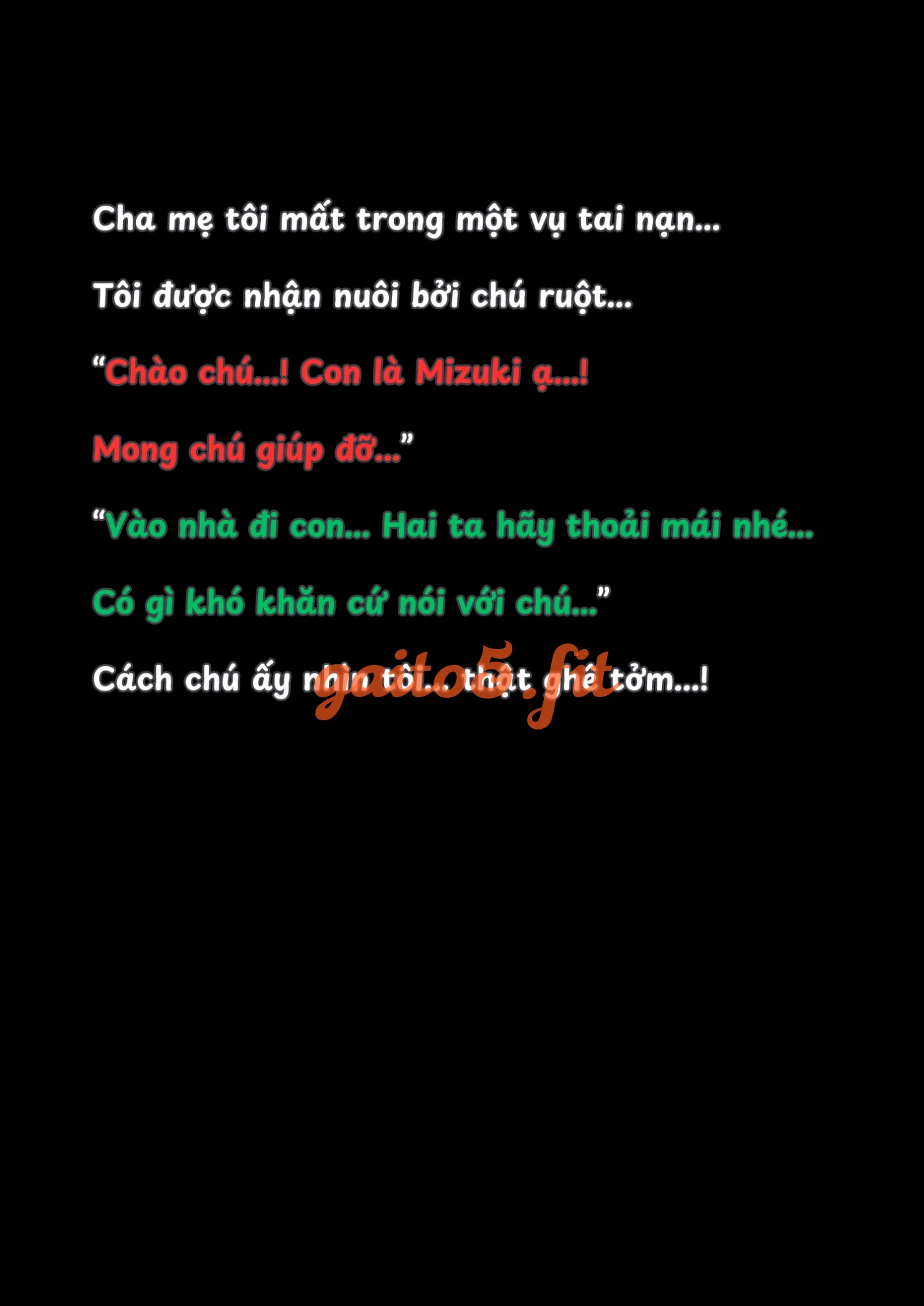 Về ở với chú ruột - trang 2