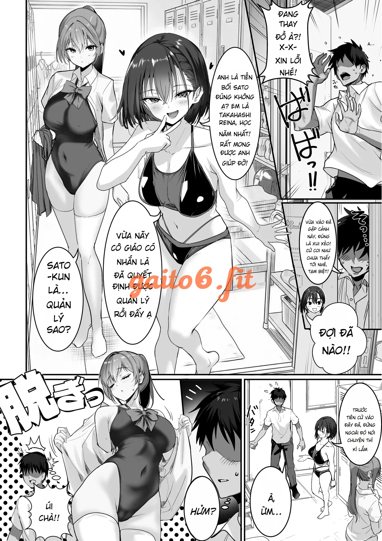 Tôi đã trở thành quản lý của CLB bơi lội harem ngực bự! - trang 8